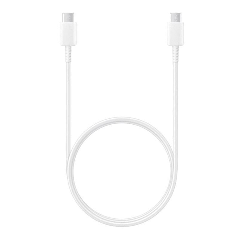 Original Samsung USB-C till USB-C kabel 3A - Vit