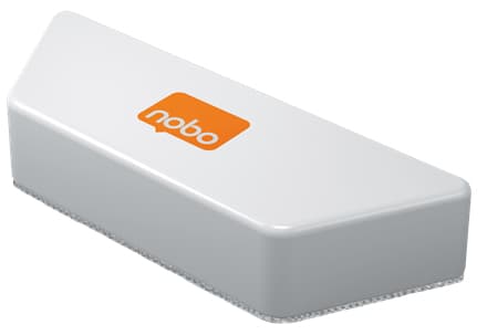 Nobo Mikrofiber Magnetisk Tavelsudd Whiteboard, Tavelsudd, Vit, 89 mm, 228 mm, 40 mm, 770 g