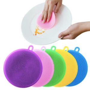 2-pack Disksvamp i silikon - Magnic Silicone Dish Sponge Washing