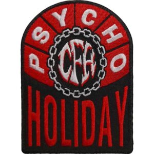 Pantera Psycho Holiday Iron On Patch