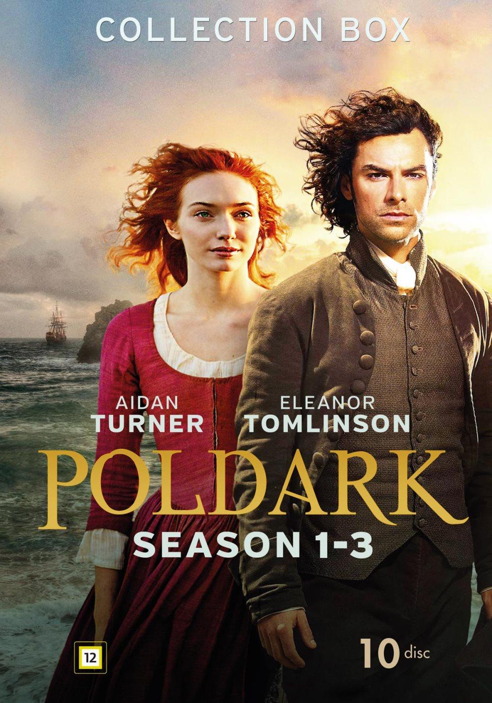 Poldark / Säsong 1-3 (10 DVD)