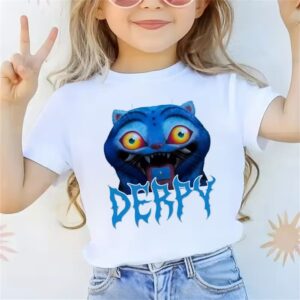 KPop Demon Hunters T-shirt 2025 | Sommar kortärmad grafisk t-shirt för casual flickor och pojkar