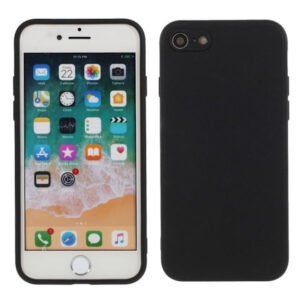 Pure Colour iPhone 7/8/SE 2020/SE 2022 Skal - Svart