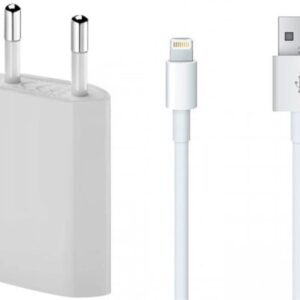 USB-adapter lightning-kabel Laddare för Apple iPhone