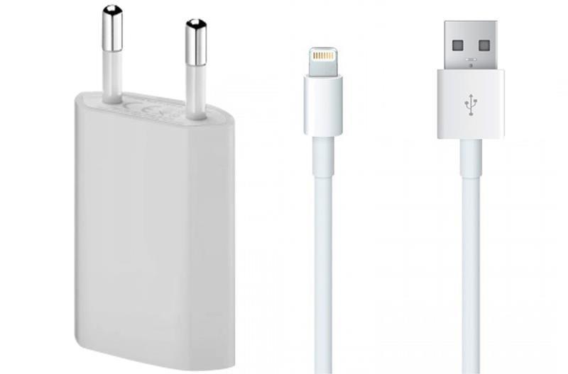 USB-adapter lightning-kabel Laddare för Apple iPhone