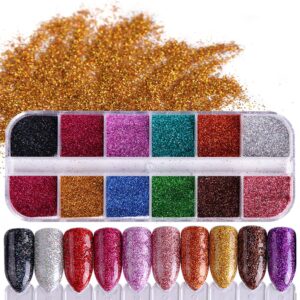 12st finkorniga glitter i ask