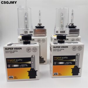 2st HID D1S D2S D3S D4S Glödlampor xenonstrålkastare glödlampa 4300K 6000K 8000K 10000K D4 D4R 100% Byt strålkastarljus bil-styling 35W