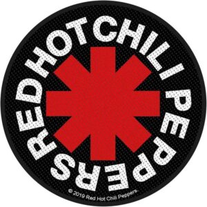 Red Hot Chilli Peppers Vävd patch med asterisk