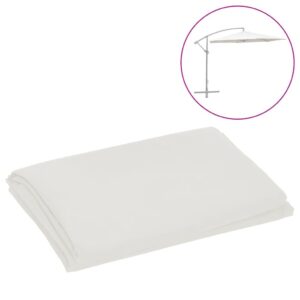 vidaXL Reservtyg för frihängande parasoll sandvit 300 cm