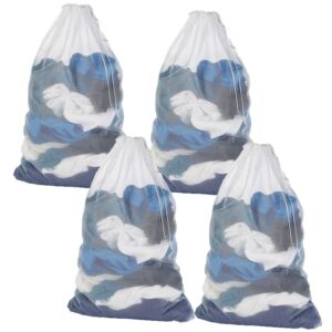 OBOSOE 2/4-Pack Stora Tvättpåsar i Mesh, 60x90 cm, Tvättnät för Tvättmaskin, Perfekt för Resor och Studentboende