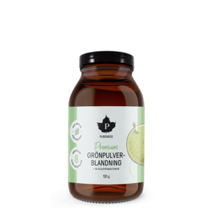 Premium Grnpulverblandning + mjlksyrabakterier 120 g