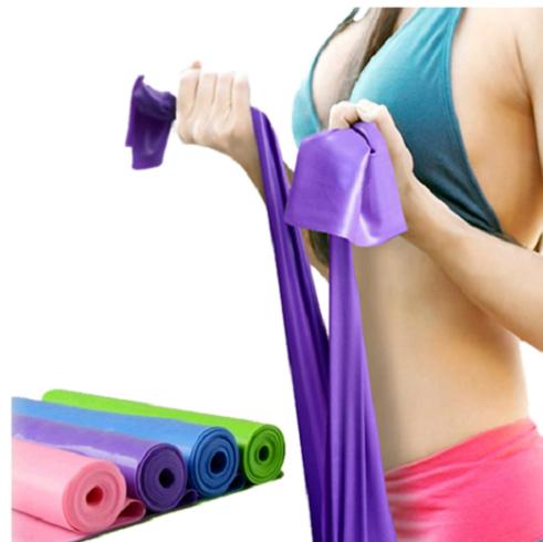 Träningsband-Gummiband för stretching och mångsidig