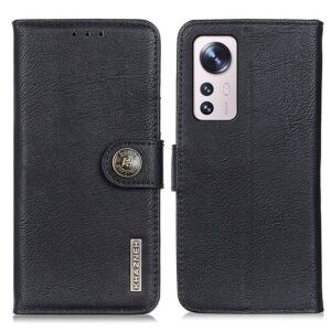 KHAZNEH Xiaomi 12 Pro Plnboksfodral - Svart