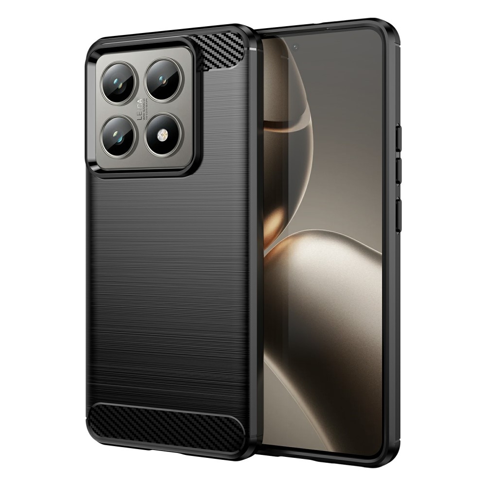 SKALO Xiaomi 14T Pro Armor Carbon Stttligt TPU-skal