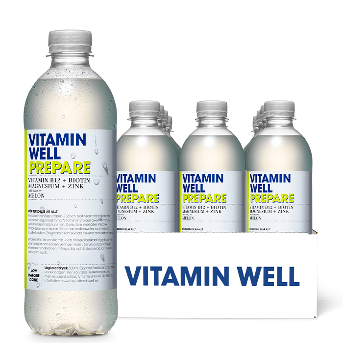 12 x Vitamin Well Vitamindryck 500ml
