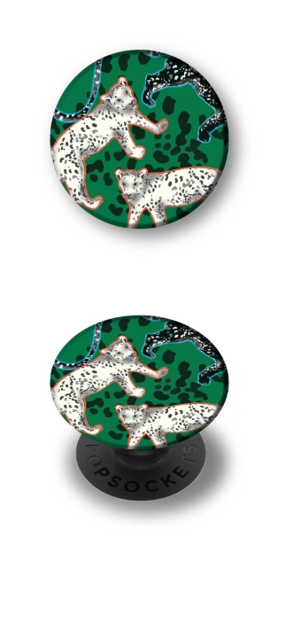 Popsockets Richmond & Finch PopGrip Green Leopard