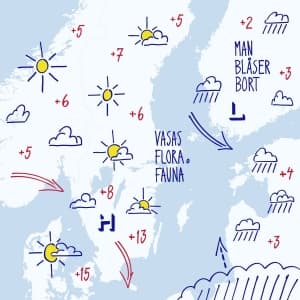 Vasas Flora Och Fauna - Man Blser Bort (CD)