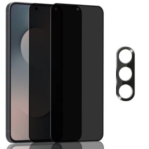 2-Pack Samsung S25 FE Privacy Skärmskydd & 1-Pack linsskydd - Härdat Glas 9H - Super kvalitet 3D