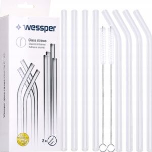 Wessper sugrör för glasdrycker Wessper WES258 8st.