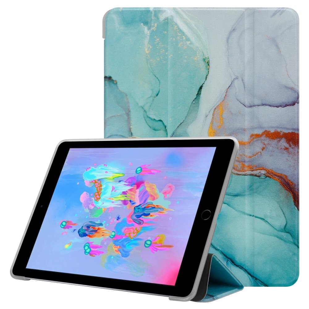 iPad MINI / MINI 2 / MINI 3 / MINI 4 / MINI 5 Plnboksfodral Skal Case Ultratunnt skydds Skal av flexibelt TPU-silikon Fodral med stfunktion