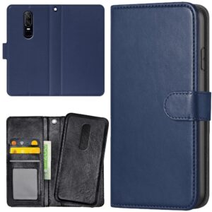 Xiaomi Mi 9T/9T Pro - Plnboksfodral/Skal Mrkbl