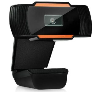 12MP pixlar HD 360 Webcam USB PC Laptop Kamera Svart