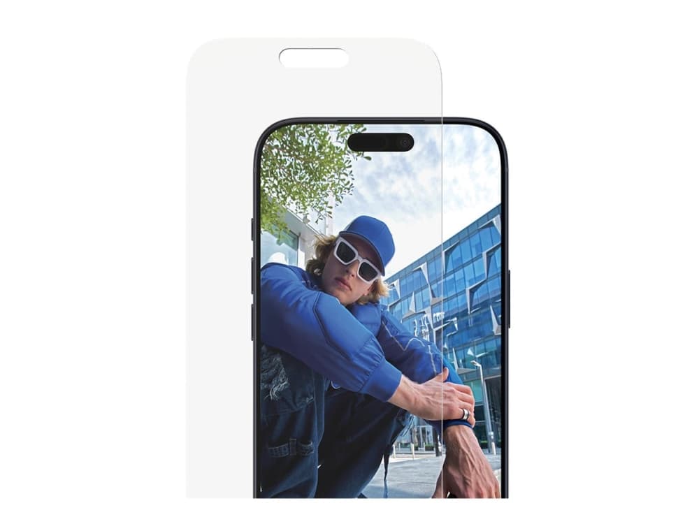 PanzerGlass - Skärmskydd för mobiltelefon - classic fit with EasyAligner - glas - klar - för Apple iPhone 17 Pro Max