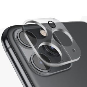2-Pack Linsskydd fr iPhone 15 Kamera i hrdat glas
