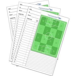 YakimaSport A4 matchdagsblock, anteckningsbok, trnarens anteckningsbok