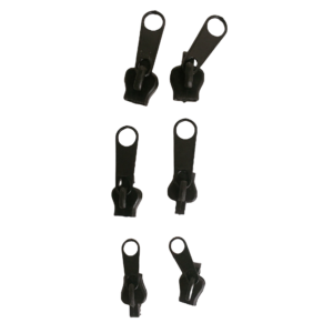 Universal blixtls lpare fr dragkedja 6-pack Black