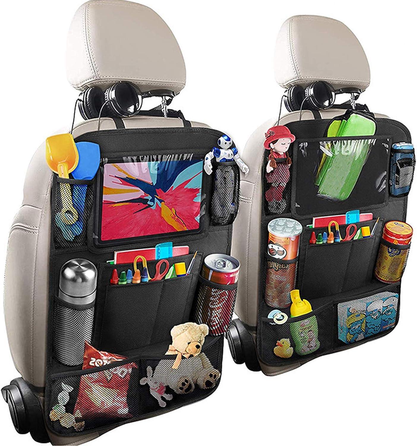 2-PACK Universal bilbaksäte mobil / surfplatta många hållare