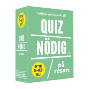 Pocketspel "Quiznödig På resan"