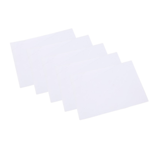 Vattentäta Självhäftande Reparationslappar 5 st White 20x10 cm