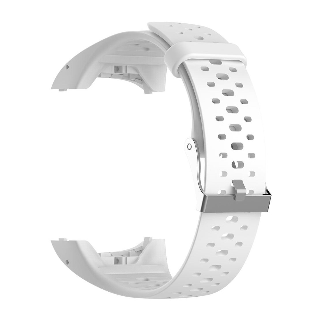 Polar M400 / M430 armband silikon White