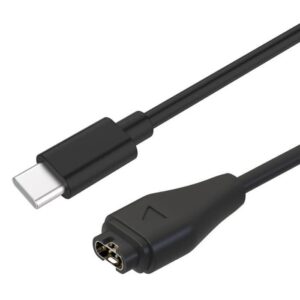 Laddningskabel USB-C Kompatibel med Garmin Fenix 8 E 7 7S 7X 6 6S 6X 5 5S 5X Forerunner 965 45 265 Venu 3 Vivoactive 5 Phonillico®