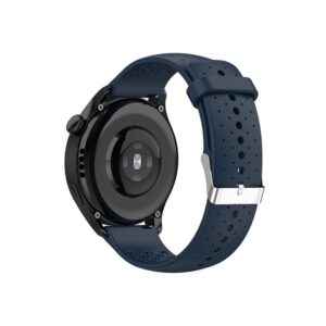 Polar Grit X / Vantage M / M2 andningsbart klockarmband i silikon - Marinblå