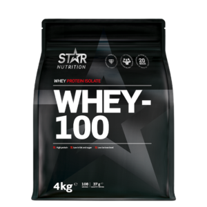 Whey-100 Vassleprotein 4 kg
