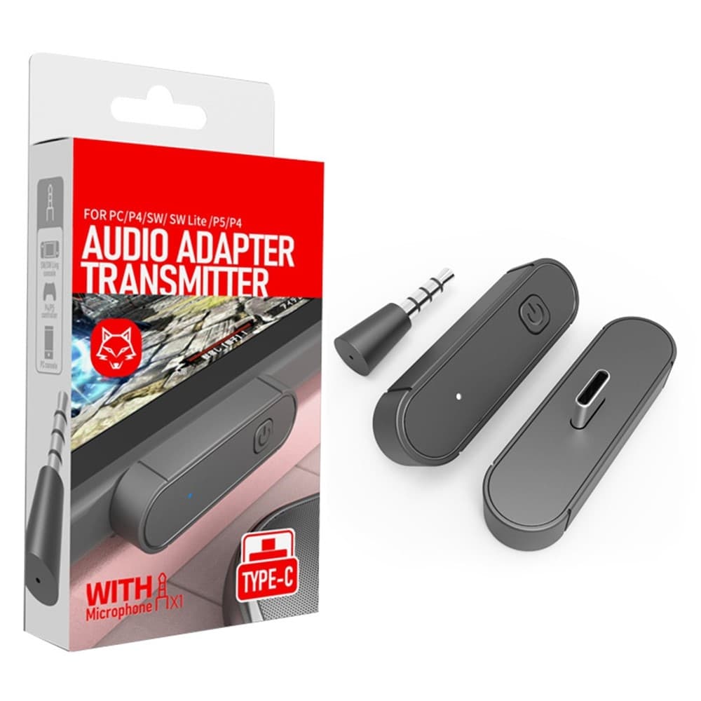Kompatibel med Nintendo Switch Switch Lite PS4 PS5 Spelkonsol Bluetooth-mottagare sändare