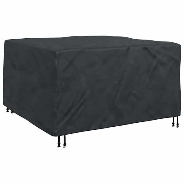 vidaXL Möbelöverdrag Enfärgad Svart 150 x 150 x 75 cm 210D