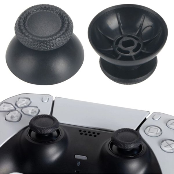 PS5 Gamepad Handkontroller Ersättnings Joystick Kåpa, 1 st - Svart