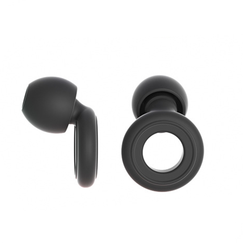 Brusreducerande öronproppar med fodral Black