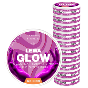 10 x LEWA Functional NoNico GLOW Strawberry/Vanilla