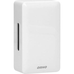 Orno Elektromekanisk tvåfärgad ringklocka BREVIS MINI AC, 230V, vit OR-DP-MR-148/W