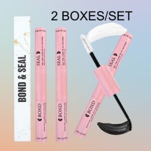 Lash Bond and Seal 10 ml individuella fransar lim och tätning Super starkt håll fransförlängning och franslimborttagare 5 ml pincettsats