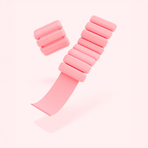 Vristvikt 900 g Rosa