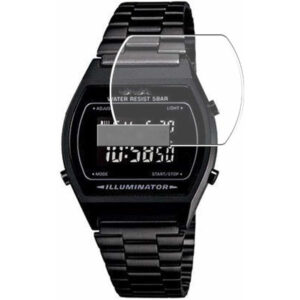 Kristallklara skrmskydd fr Casio B640WC (2-pack)