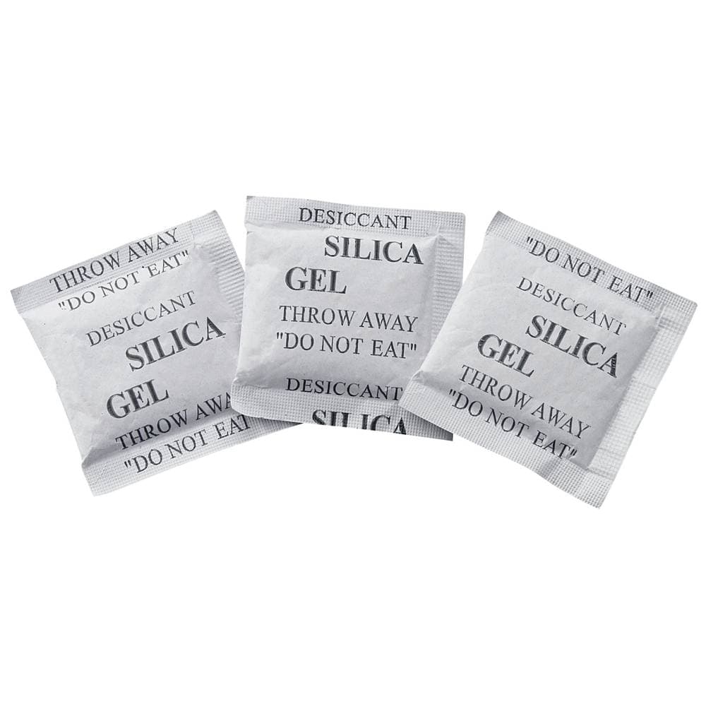 Torkmedelspsar 3 g (L x B x H) 54 x 34 x 3 mm Transparent Silikagel 250 st