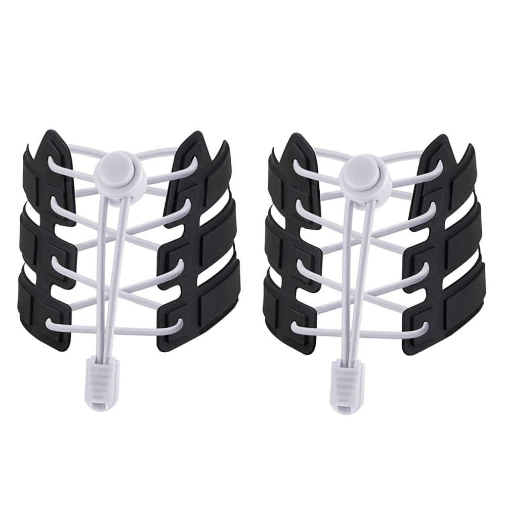 Elastiska Skosnören (Inklusive Dragsko) – No Tie Shoelaces – Vit