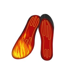 Värmesulor med temperaturkontroll Black 35-41