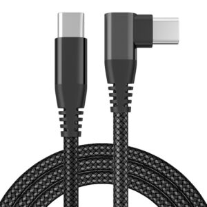 2M rätvinkel USB-C datakabel